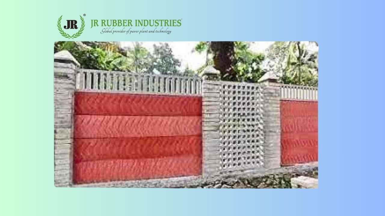 modern boundary wall design