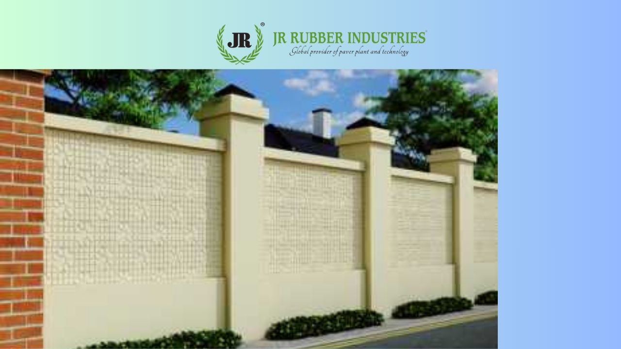 modern boundary wall design