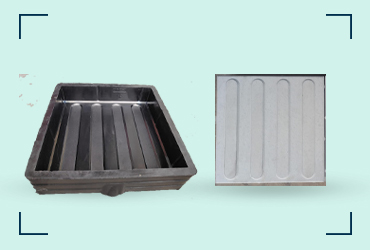 tactile slotted paver mould