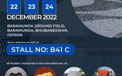 JR Rubber Industries to be a Part of Buildcon international EXPO 2022 in Odisha.