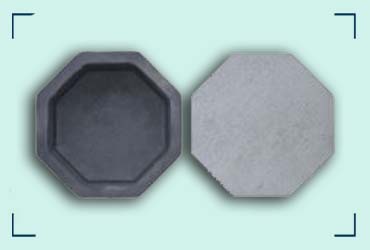 galaxy 1 rubber paver mould