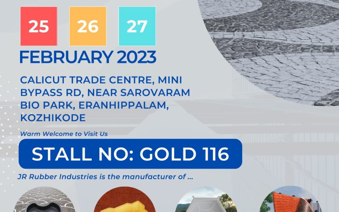 JR Rubber Industries to be a Part of Mega Build EXPO 2023 in Calicut