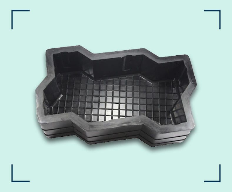ZIG-ZAG-PAVER-BLOCK rubber mould manufacturers in Kerala