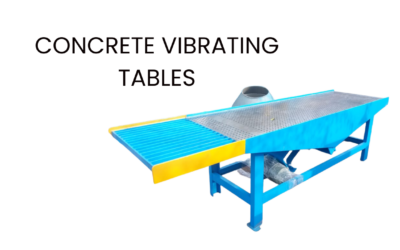 NO.1 CONCRETE VIBRATING TABLES TO IMPROVE STRENGTH AND DURABILITY OF CONCRETE
