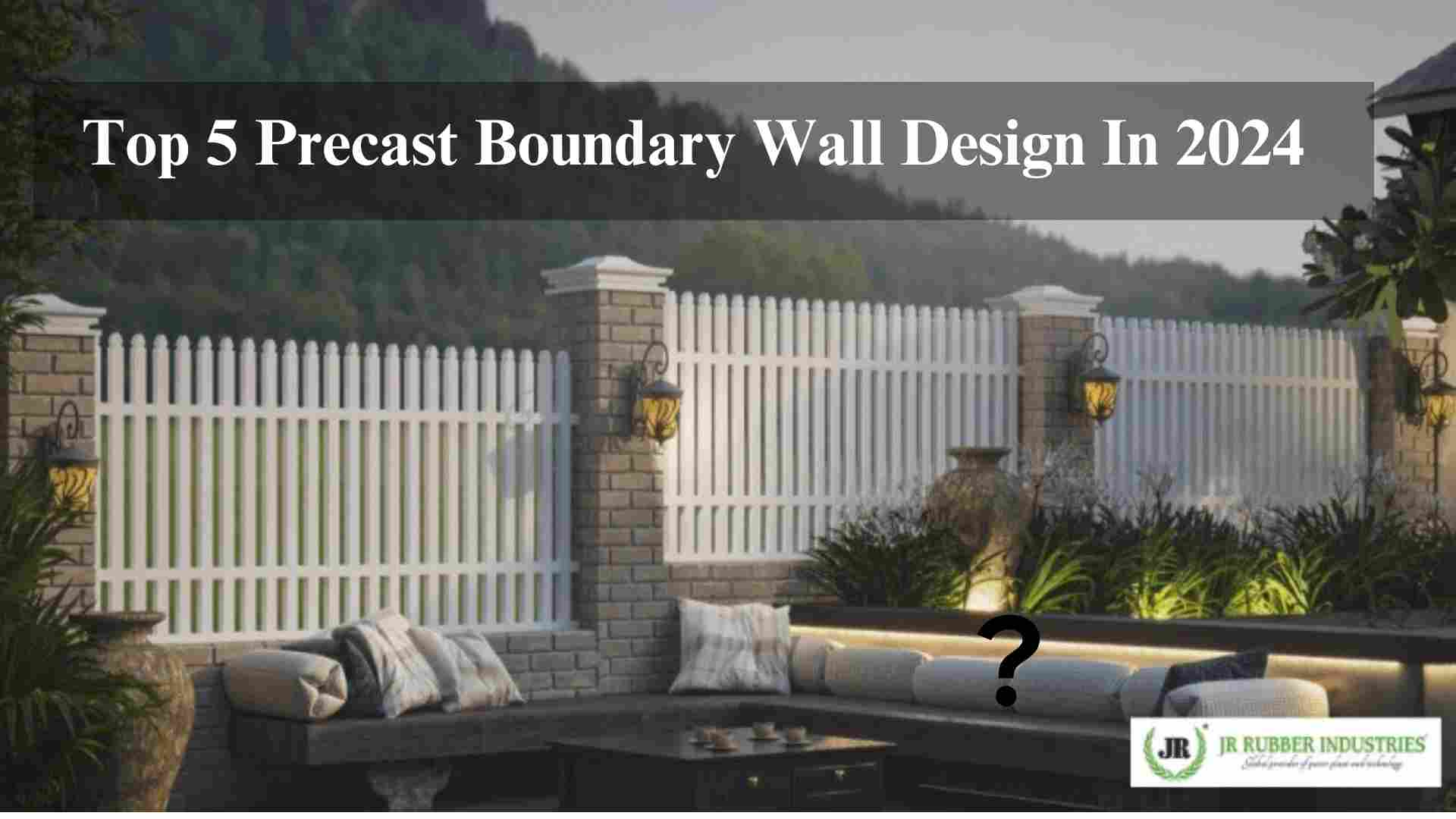 top 5 precast boundary wall  design in 2024