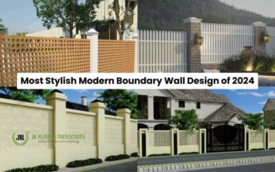 Exploring the Most Stylish Modern Boundary Wall Design of 2024