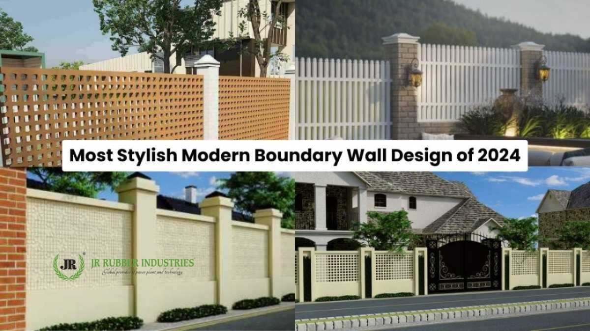 The Best Modern Boundary Wall Design of 2024