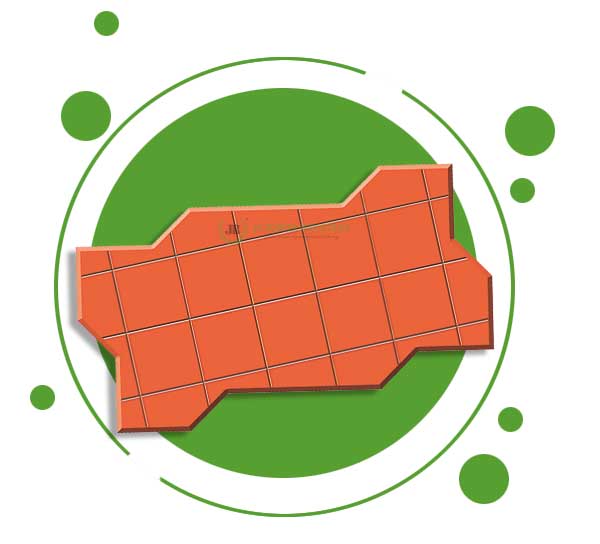 PVC 50 Zigzag big check